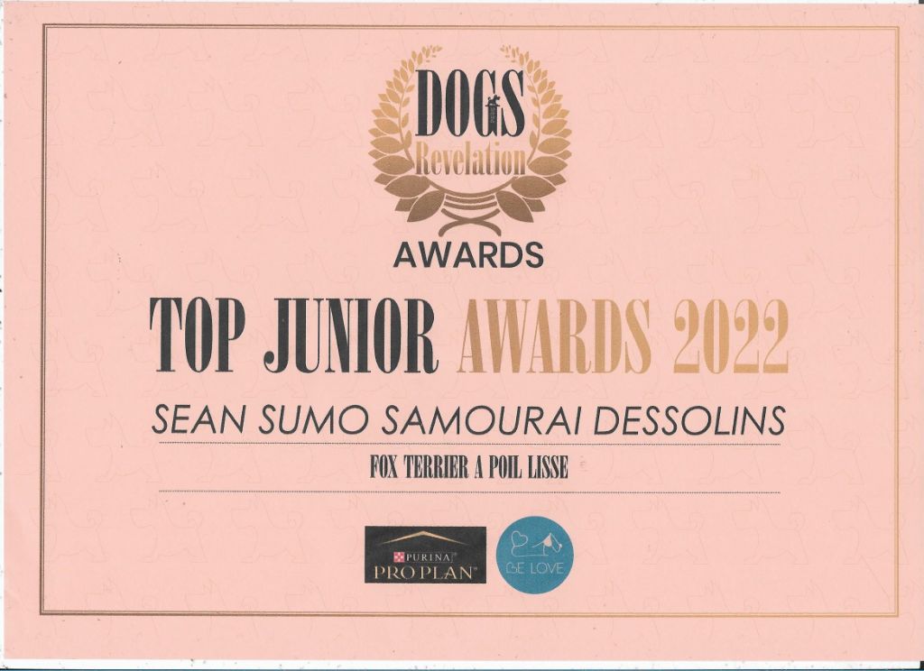 De La Terre De Chavals - TOP JUNIOR AWARDS 2022